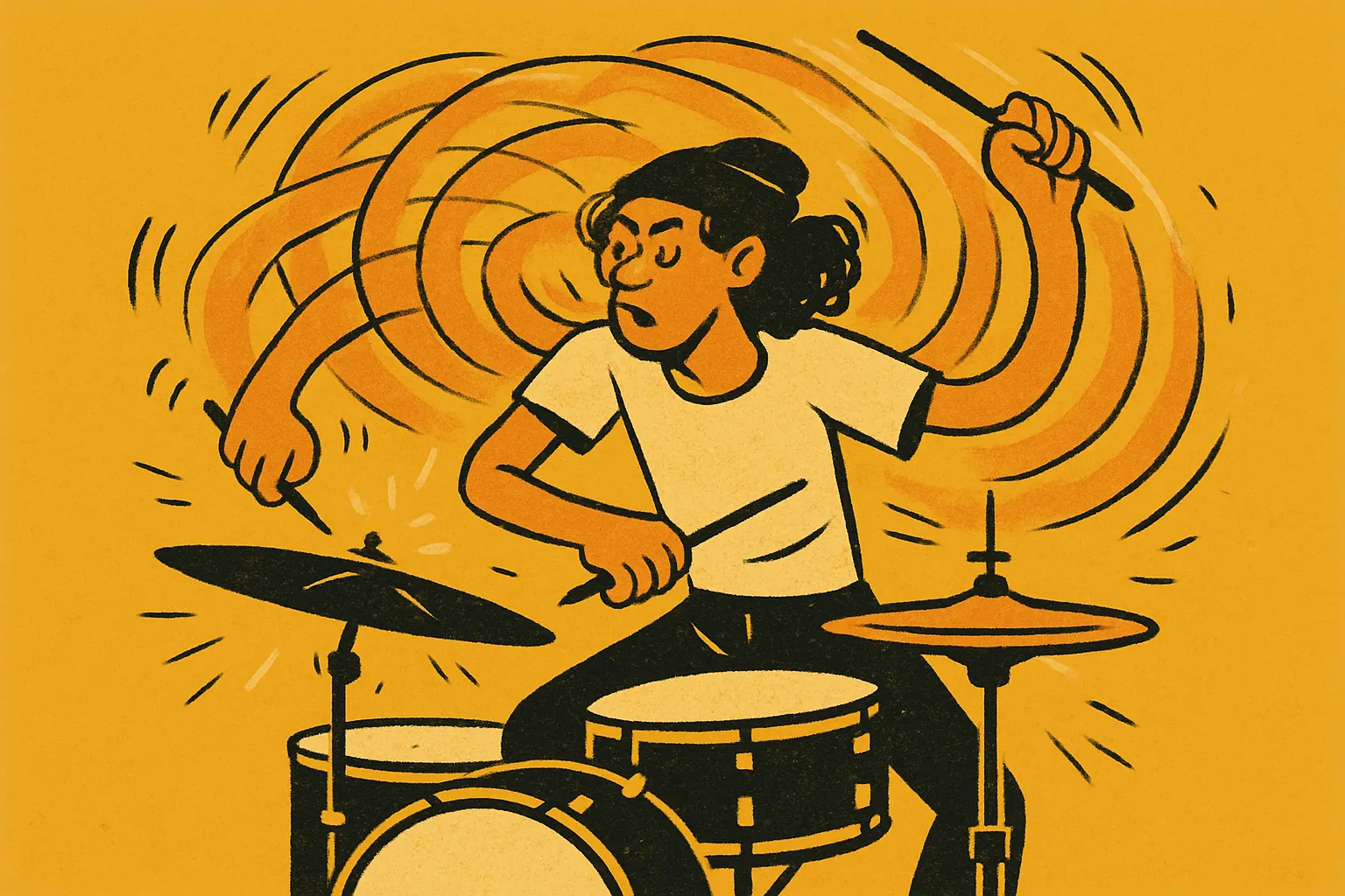 Illustration for “How to Play Seven Nation Army on Drums”