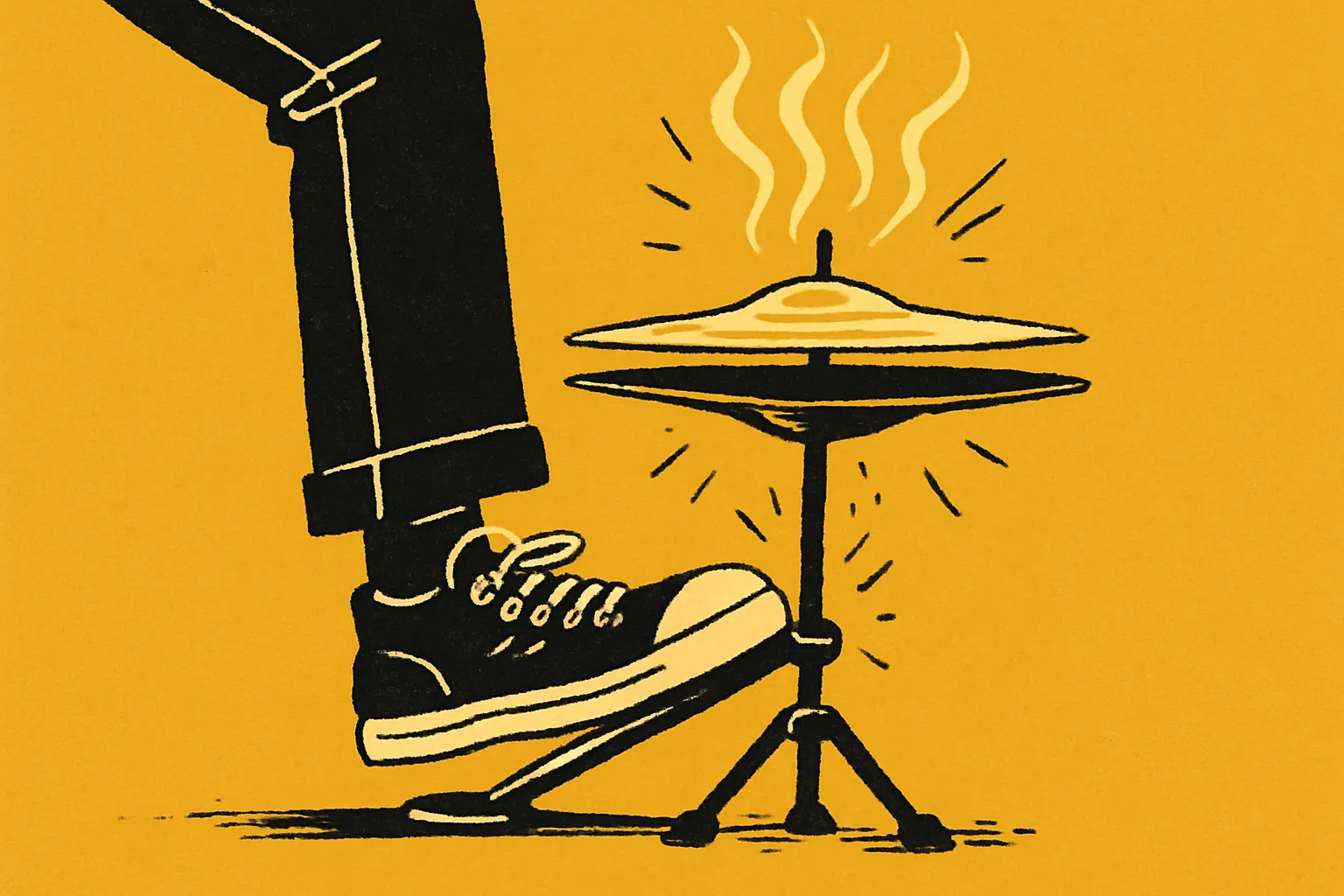Illustration for “Best Hi-Hat Cymbals for Jazz”