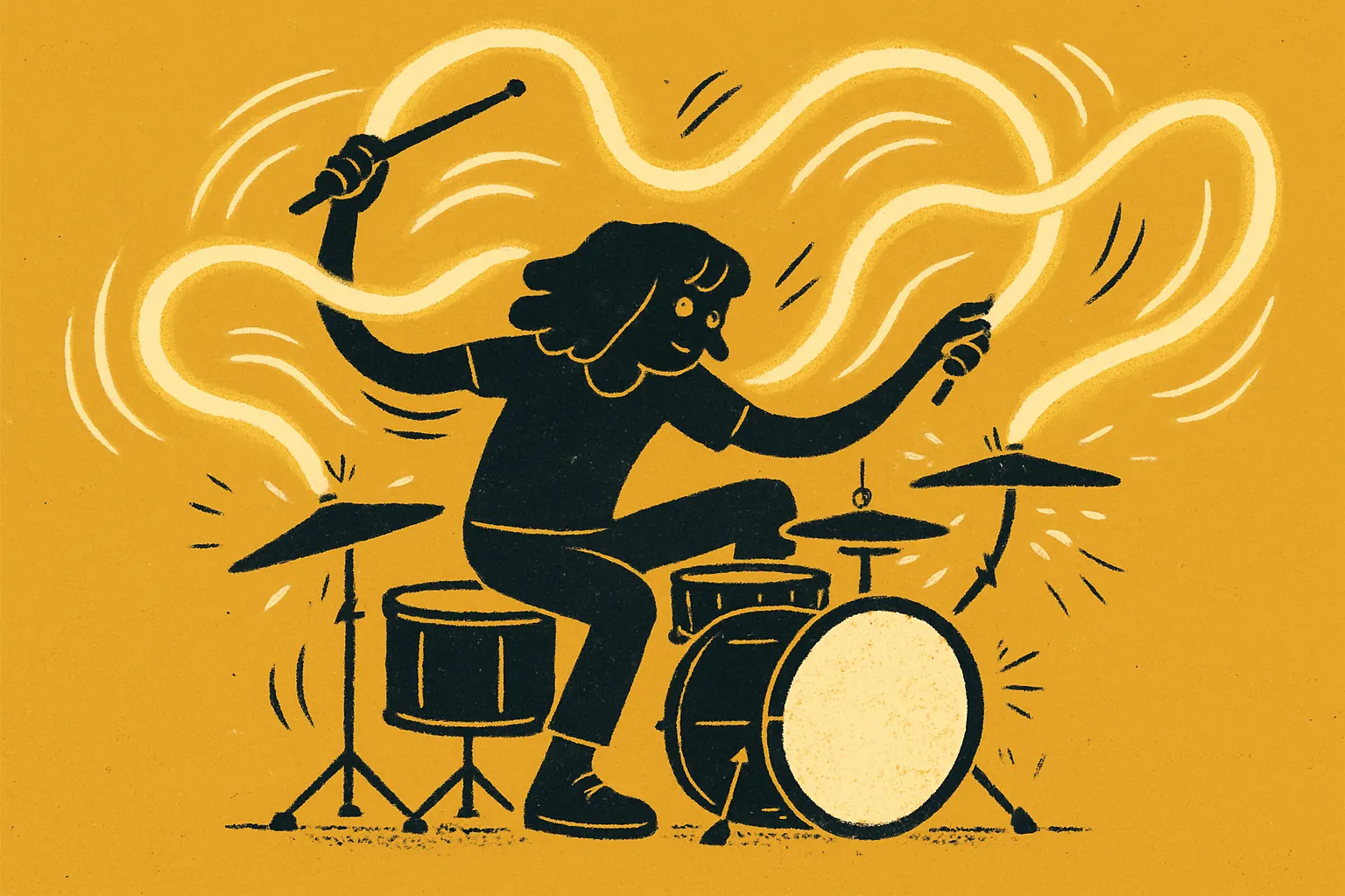 Illustration for “Four-Way Coordination Exercises for Drummers”