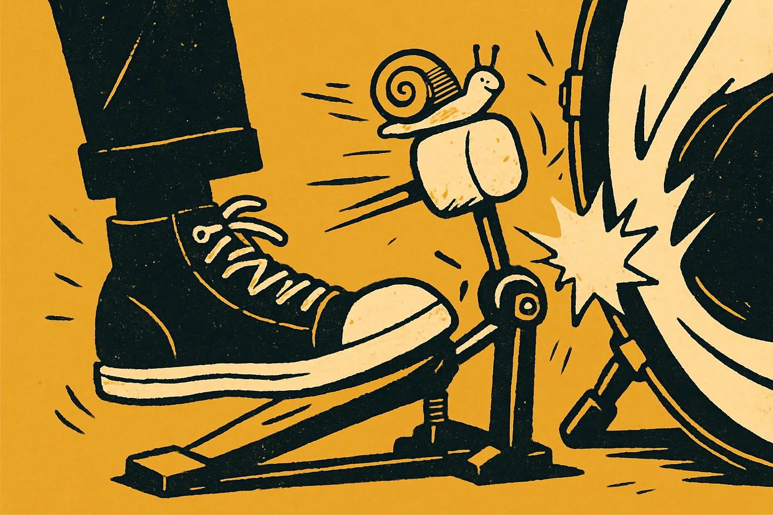 Illustration for “How to Build Bass Drum Speed”