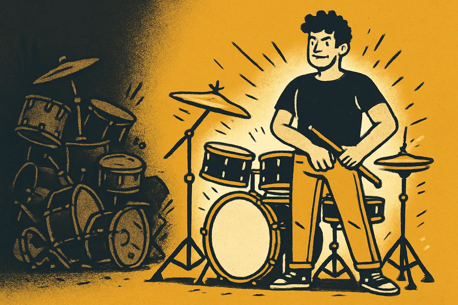 Illustration for “Best Starter Drum Sets for Adults”