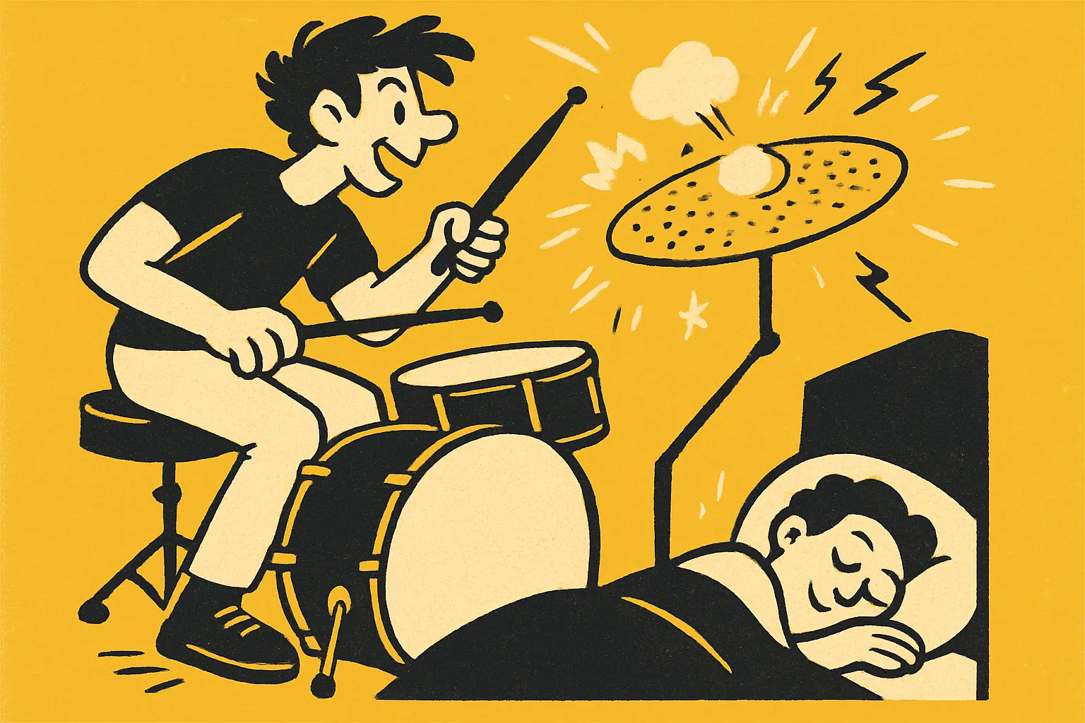 Illustration for “Evans Low Volume Cymbals: Quiet Practice Option”