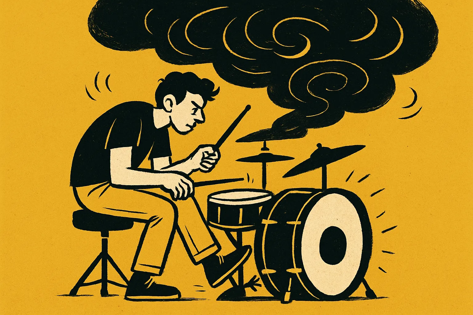 Illustration for “How to Play Enter Sandman on Drums”