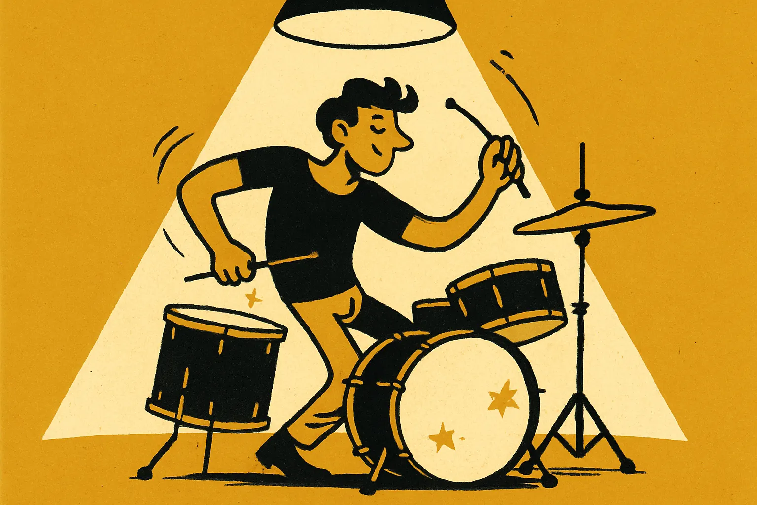Illustration for “How to Play Mr. Brightside on Drums”