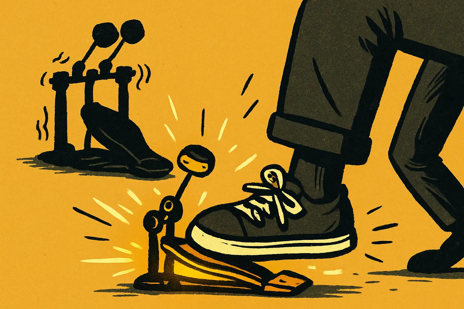Illustration for “Bass Drum Pedals: A Beginner's Buying Guide”