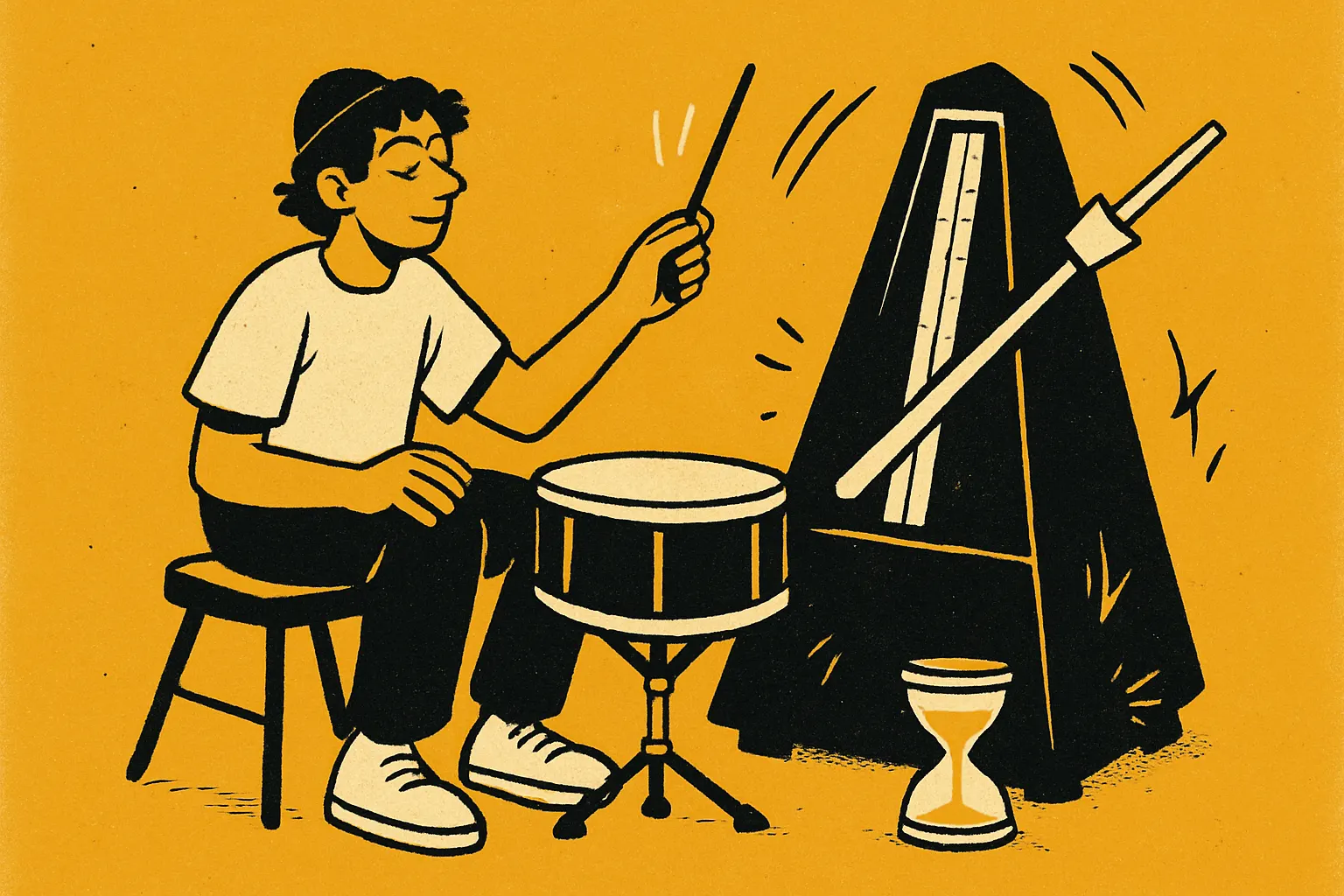 Illustration for βHow to Practice Drums Effectivelyβ
