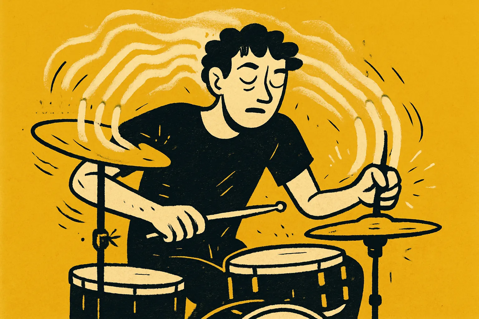 Illustration for “How to Play Zombie on Drums”